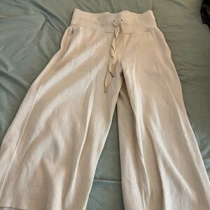 C&C California Cream Knit Beach Pants
